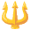 Trident Emblem Emoji from Noto Emoji Set