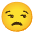 Unamused Face Emoji from Noto Emoji Set