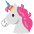 Unicorn Emoji from Noto Emoji Set