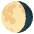 Waning Gibbous Moon Emoji from Noto Emoji Set