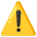 Warning Emoji from Noto Emoji Set