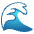 Water Wave Emoji from Noto Emoji Set
