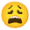 Weary Face Emoji from Noto Emoji Set