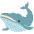 Whale Emoji from Noto Emoji Set