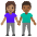 Woman And Man Holding Hands Medium Skin Tone Medium Dark Skin Tone Emoji from Noto Emoji Set