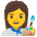 Woman Artist Emoji from Noto Emoji Set