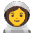 Woman Astronaut Emoji from Noto Emoji Set