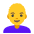 Woman Bald Emoji from Noto Emoji Set
