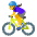 Woman Biking Emoji from Noto Emoji Set