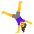 Woman Cartwheeling Emoji from Noto Emoji Set