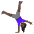 Woman Cartwheeling Dark Skin Tone Emoji from Noto Emoji Set