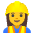 Woman Construction Worker Emoji from Noto Emoji Set