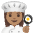 Woman Cook Medium Skin Tone Emoji from Noto Emoji Set