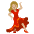 Woman Dancing Medium Light Skin Tone Emoji from Noto Emoji Set