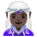 Woman Elf Dark Skin Tone Emoji from Noto Emoji Set