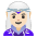Woman Elf Light Skin Tone Emoji from Noto Emoji Set