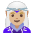 Woman Elf Medium Light Skin Tone Emoji from Noto Emoji Set