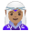 Woman Elf Medium Skin Tone Emoji from Noto Emoji Set