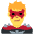 Man Supervillain Emoji from Twemoji Set