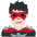 Man Supervillain Light Skin Tone Emoji from Twemoji Set