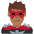 Man Supervillain Medium Dark Skin Tone Emoji from Twemoji Set