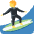Man Surfing Emoji from Twemoji Set