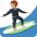 Man Surfing Medium Skin Tone Emoji from Twemoji Set
