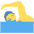 Man Swimming Emoji from Twemoji Set