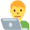 Man Technologist Emoji from Twemoji Set