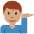Man Tipping Hand Medium Skin Tone Emoji from Twemoji Set