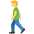 Man Walking Emoji from Twemoji Set