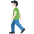 Man Walking Light Skin Tone Emoji from Twemoji Set