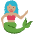 Mermaid Medium Skin Tone Emoji from Twemoji Set