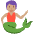 Merperson Medium Skin Tone Emoji from Twemoji Set