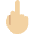 Middle Finger Medium Light Skin Tone Emoji from Twemoji Set