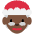 Mrs. Claus Dark Skin Tone Emoji from Twemoji Set