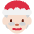 Mrs. Claus Light Skin Tone Emoji from Twemoji Set