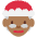 Mrs. Claus Medium Dark Skin Tone Emoji from Twemoji Set