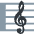Musical Score Emoji from Twemoji Set