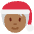 Mx Claus Medium Dark Skin Tone Emoji from Twemoji Set