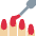 Nail Polish Medium Light Skin Tone Emoji from Twemoji Set