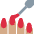 Nail Polish Medium Skin Tone Emoji from Twemoji Set