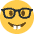Nerd Face Emoji from Twemoji Set