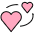 Revolving Hearts Emoji from OpenMoji Set