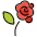 Rose Emoji from OpenMoji Emoji Set