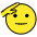 Saluting Face Emoji from OpenMoji Set
