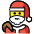 Santa Claus Emoji from OpenMoji Set