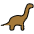 Sauropod Emoji from OpenMoji Set