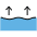 Sea Level Rise Emoji from OpenMoji Set