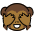 See No Evil Monkey Emoji from OpenMoji Set